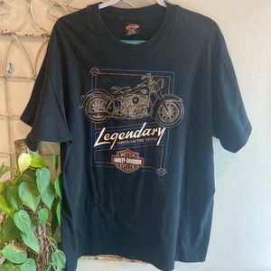 Harley Davidson XL vintage T-shirt 1996 legendary KOSCO HD Kinnelon New Jersey